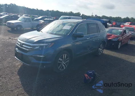 2017 Honda Pilot Touring from USA, damaged, VIN 5FNYF6H92HB082320